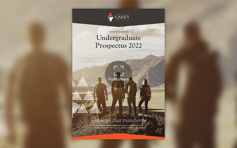 Cover of the Undergraduate Prospectus 2022