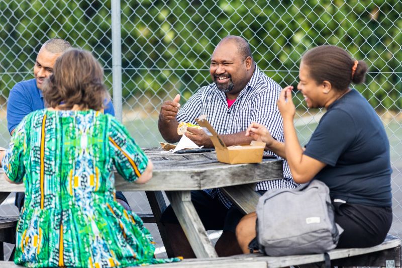 Manakinui and Caleb Te Kahu